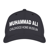 Load image into Gallery viewer, Muhamed Ali Childhood Museum Embroidered Text Baseball Cap
